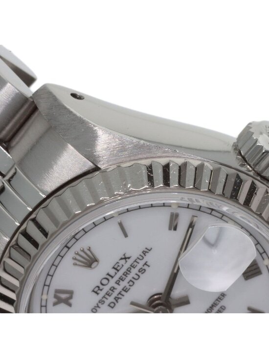 Rolex Datejust Watch SS 18k White Gold main image 4